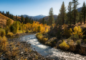 Eastern Sierras in the fall